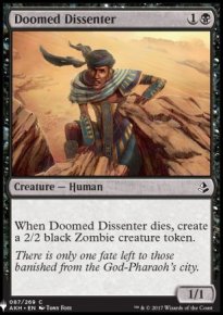 Doomed Dissenter - Mystery Booster