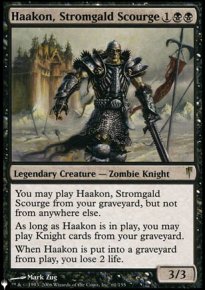 Haakon, Stromgald Scourge - 