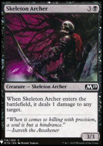 Archer squelette - 