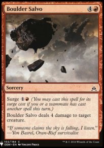 Boulder Salvo - Mystery Booster