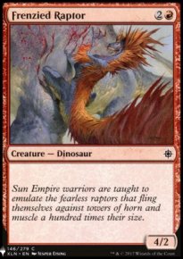 Frenzied Raptor - Mystery Booster