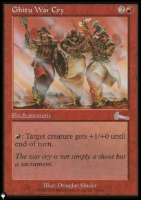 Ghitu War Cry - Mystery Booster