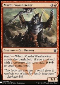 Mardu Warshrieker - Mystery Booster