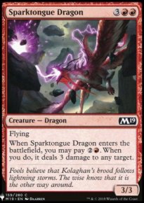 Sparktongue Dragon - 