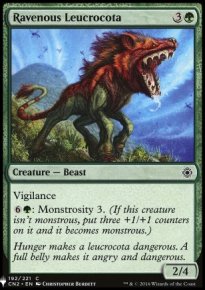 Ravenous Leucrocota - Mystery Booster