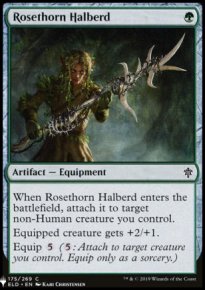 Rosethorn Halberd - 