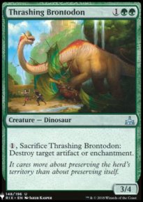 Thrashing Brontodon - Mystery Booster