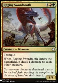 Raging Swordtooth - 