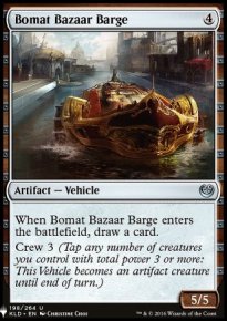 Barge du bazar de Bomat - 