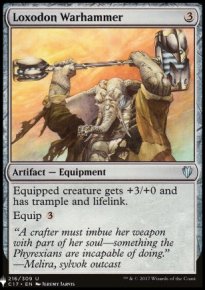 Loxodon Warhammer - Mystery Booster