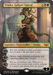 Vraska, Golgari Queen - Guilds of Ravnica - Mythic Edition