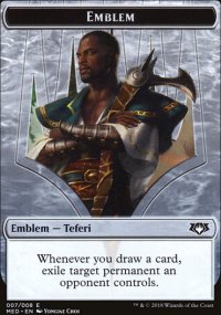 Emblem Teferi, Hero of Dominaria - 