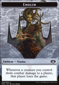 Emblème Vraska, reine des Golgari - 