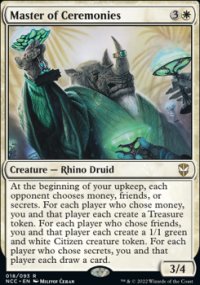 Master of Ceremonies 1 - Streets of New capenna Commander Decks