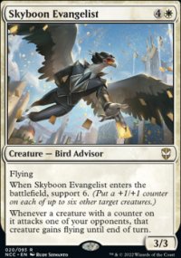 Skyboon Evangelist 1 - Streets of New capenna Commander Decks