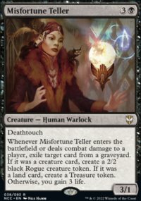 Misfortune Teller 1 - Streets of New capenna Commander Decks