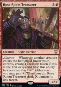 Rose Room Treasurer 1 - Streets of New capenna Commander Decks