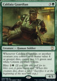 Caldaia Guardian 1 - Streets of New capenna Commander Decks