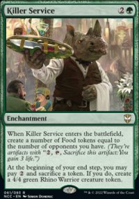 Killer Service 1 - Streets of New capenna Commander Decks