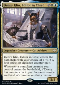 Denry Klin, Editor in Chief 1 - Streets of New capenna Commander Decks