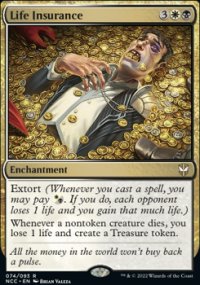 Life Insurance 1 - Streets of New capenna Commander Decks