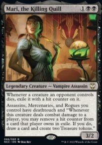 Mari, the Killing Quill 1 - Streets of New capenna Commander Decks