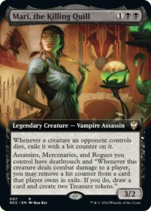 Mari, the Killing Quill 2 - Streets of New capenna Commander Decks