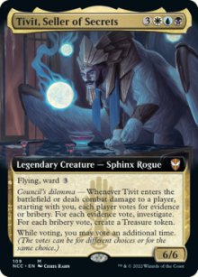 Tivit, Seller of Secrets 2 - Streets of New capenna Commander Decks