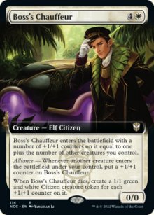 Boss's Chauffeur 2 - Streets of New capenna Commander Decks