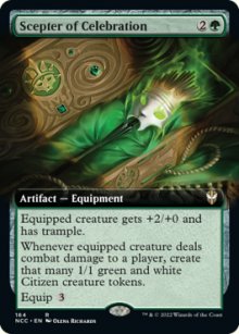 Scepter of Celebration 2 - Streets of New capenna Commander Decks