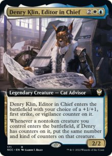 Denry Klin, Editor in Chief 2 - Streets of New capenna Commander Decks