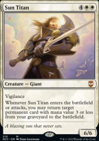 Sun Titan - Streets of New capenna Commander Decks