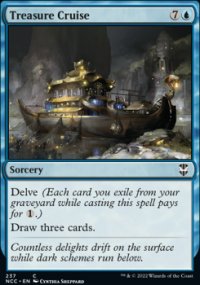 Treasure Cruise - Streets of New capenna Commander Decks