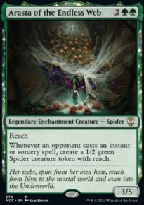 Arasta of the Endless Web - Streets of New capenna Commander Decks