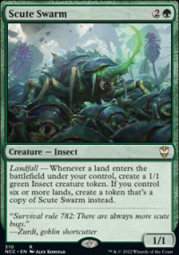 Scute Swarm - Streets of New capenna Commander Decks