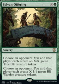 Sylvan Offering - Streets of New capenna Commander Decks