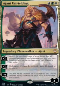 Ajani Unyielding - Streets of New capenna Commander Decks