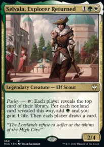 Selvala, Explorer Returned - Streets of New capenna Commander Decks