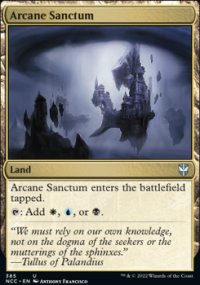 Arcane Sanctum - Streets of New capenna Commander Decks