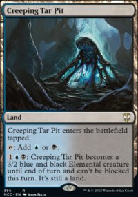 Creeping Tar Pit - Streets of New capenna Commander Decks