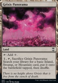 Grixis Panorama - Streets of New capenna Commander Decks