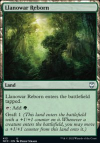 Llanowar Reborn - Streets of New capenna Commander Decks