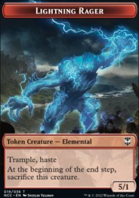 Lightning Rager - Streets of New capenna Commander Decks