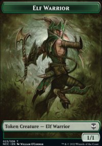 Elf Warrior - Streets of New capenna Commander Decks