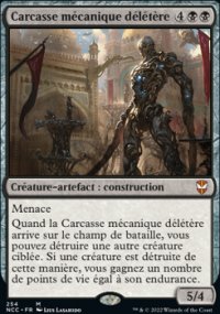 Carcasse mcanique dltre - 