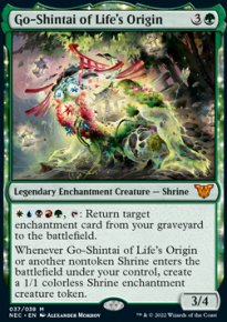 Go-Shintai of Life's Origin 1 - Kamigawa Neon Dynasty Commander Decks