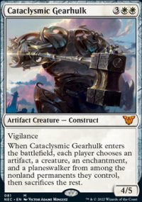 Cataclysmic Gearhulk - Kamigawa Neon Dynasty Commander Decks