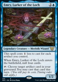 Emry, Lurker of the Loch - Kamigawa Neon Dynasty Commander Decks