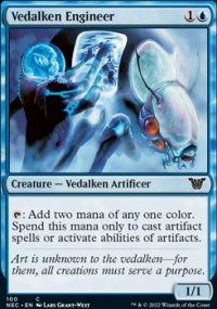 Vedalken Engineer - Kamigawa Neon Dynasty Commander Decks