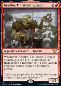 Krenko, Tin Street Kingpin - Kamigawa Neon Dynasty Commander Decks